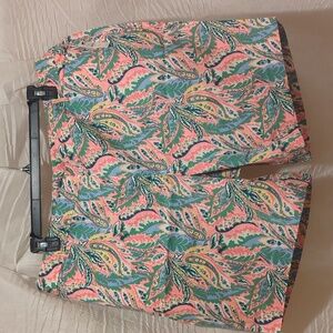 Talbots Perfect Short 9", Size 22W, Colorful NWT